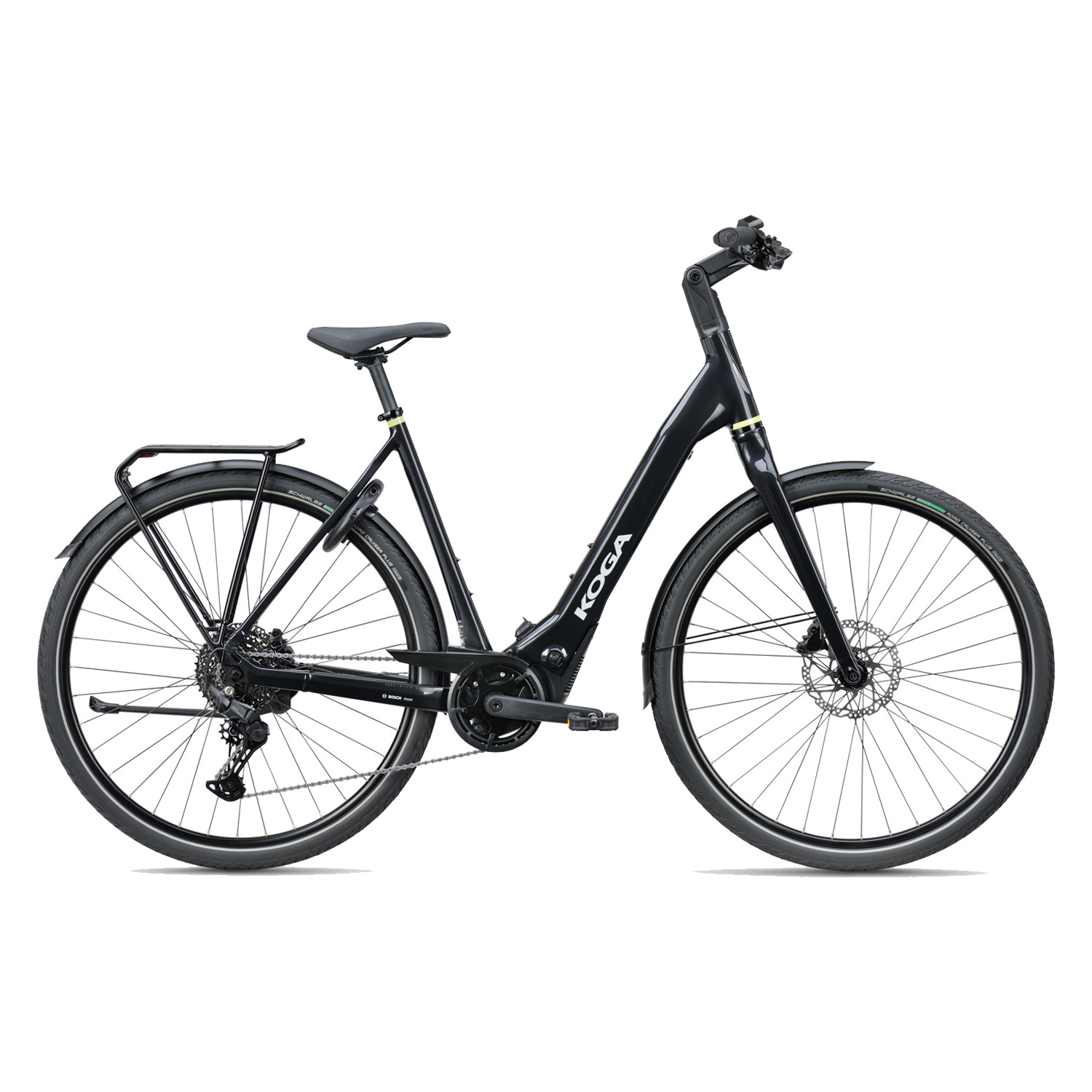 Koga E-F3 5.0 Vulcan black gloss dames Koga E-F3 5.0