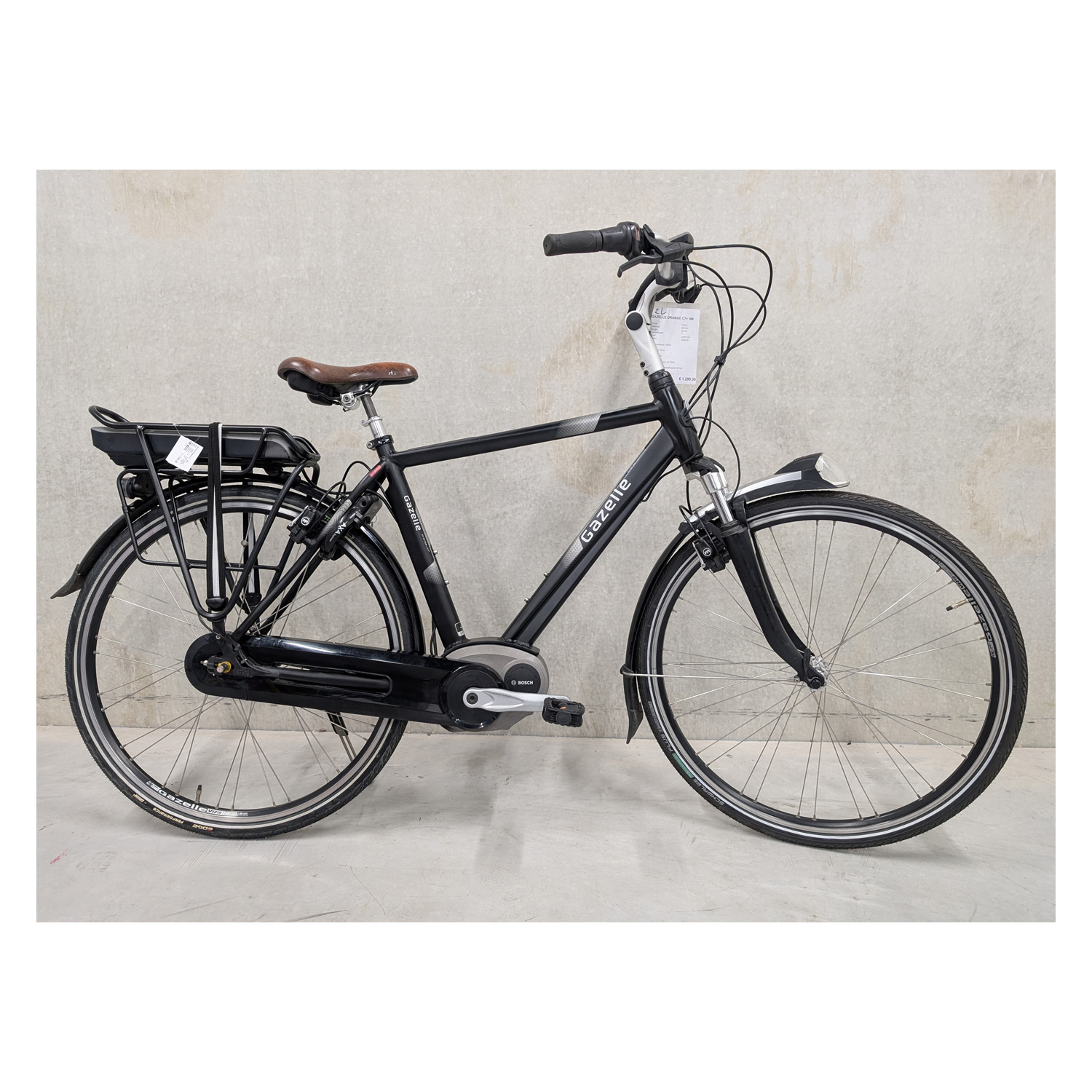 Gazelle Orange C7+ HM 53 cm zwart tweedehands e-bike