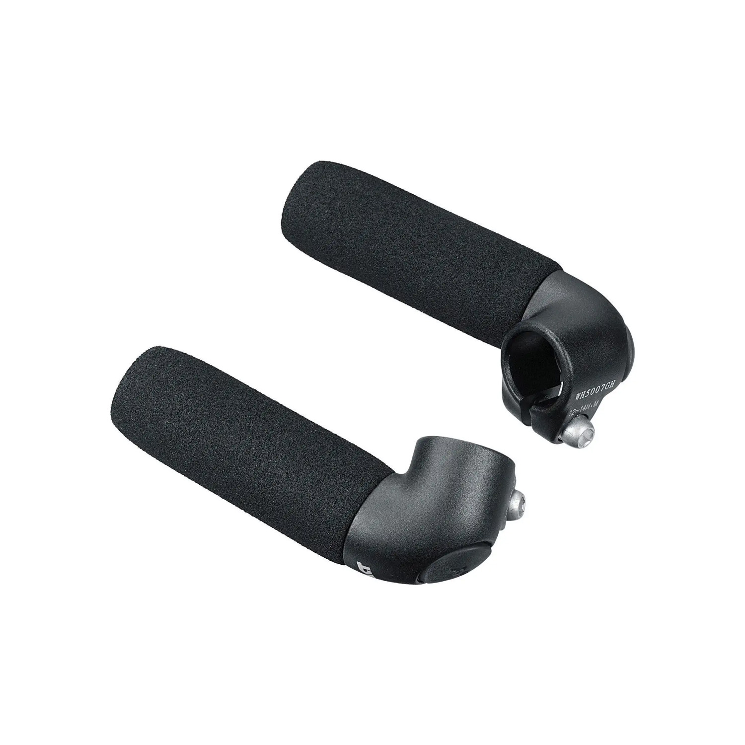 Ergotec touring AL6061 zwart/zand bar-ends 