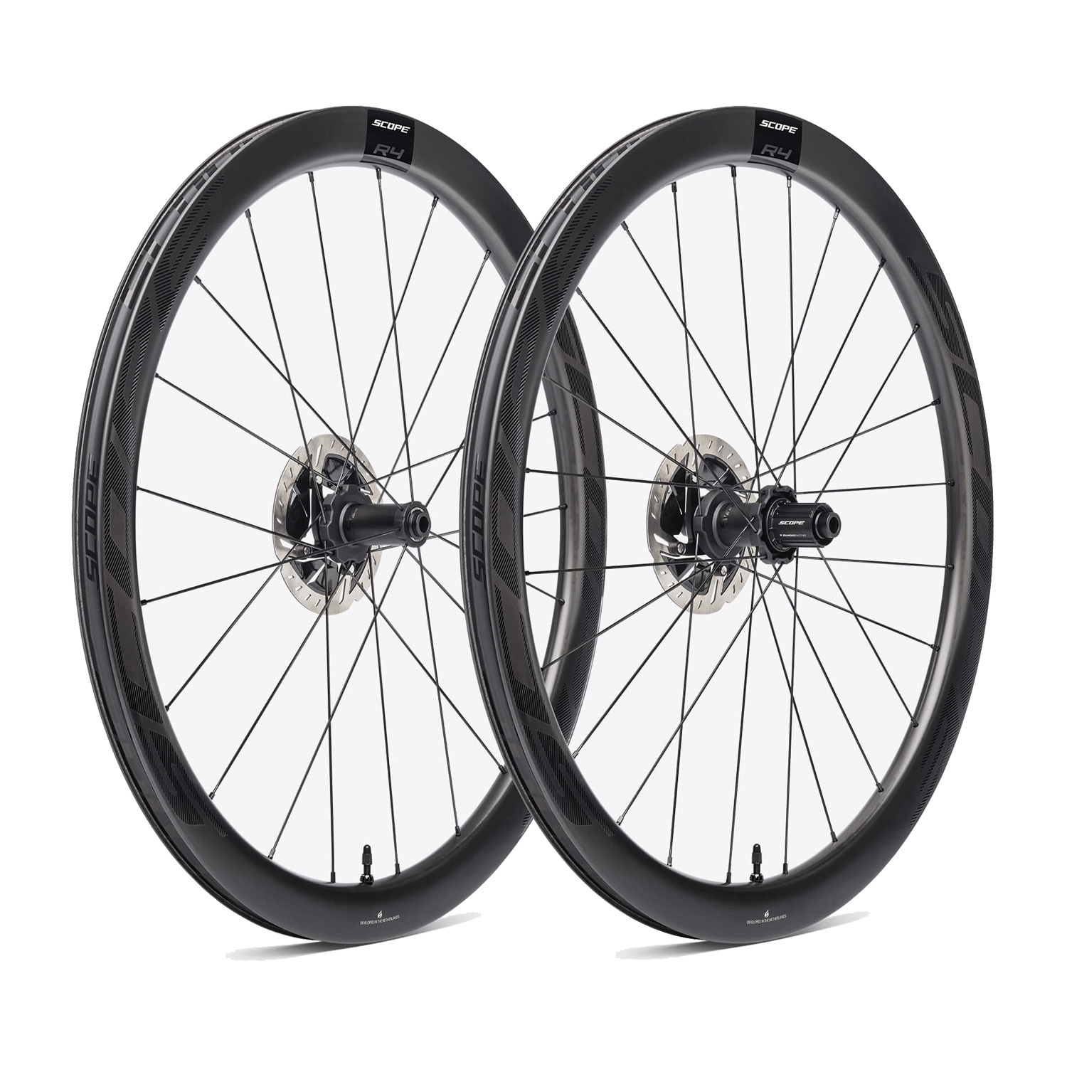 Scope R4 disc racefiets wielen