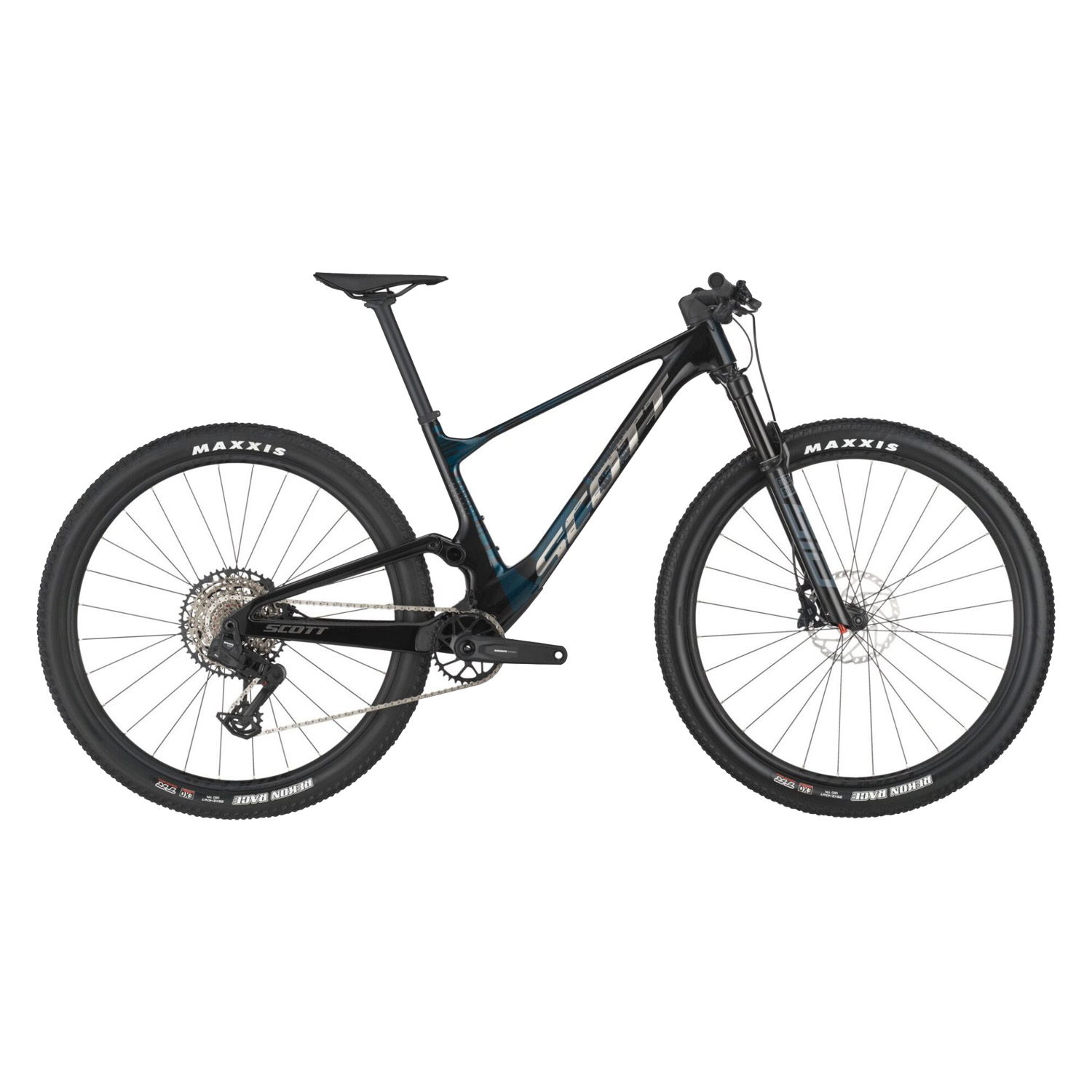 Zoom hydraulische schijfremmen Mountainbike-sets MTB voor en achter set met zwevende schijfremschijf 160 mm & kleurbouten (blauw Zoom hydraulische schijfremmen Mountainbike-sets MTB voor en achter set met zwevende schijfremschijf 160 mm & kleurbouten (blauw