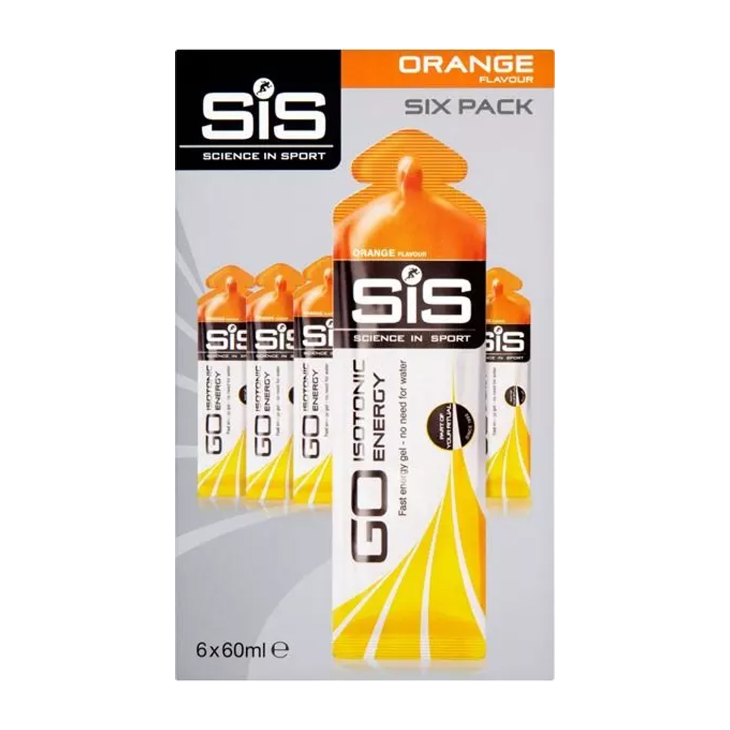 Scienceinsport Energygel Go Isotonic 6-pack