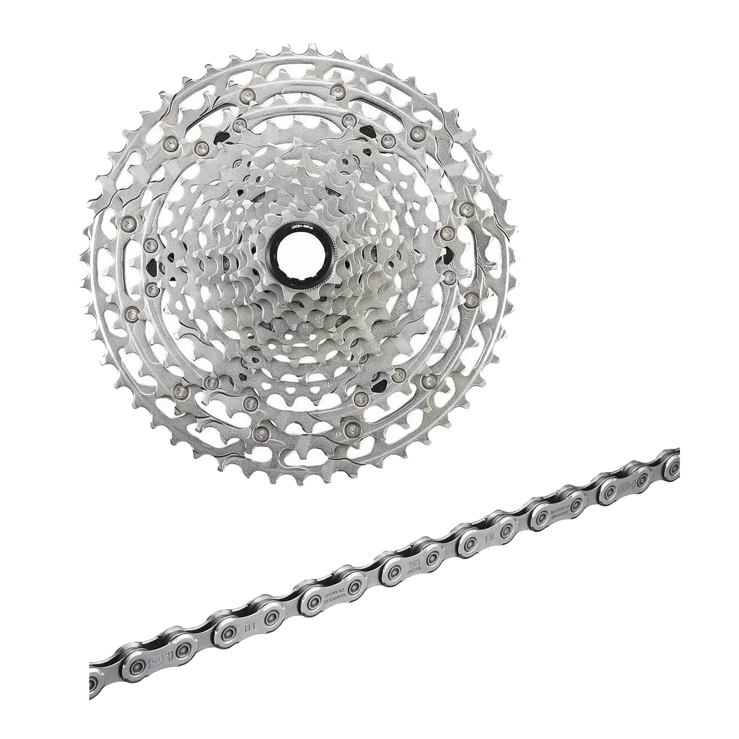 Shimano Deore M6100 Ketting & Cassette Combi