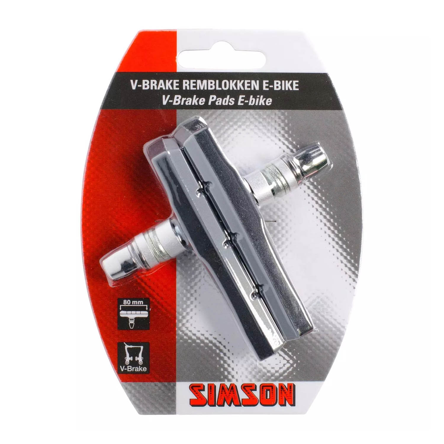 Simson remblokrubber V-brake