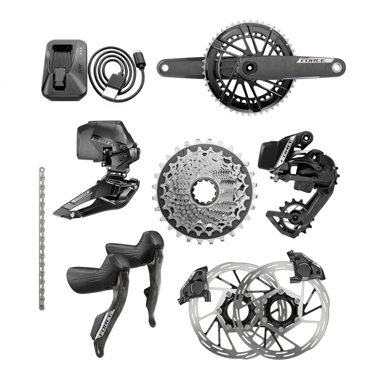 Sram Force E1 AXS groepset 