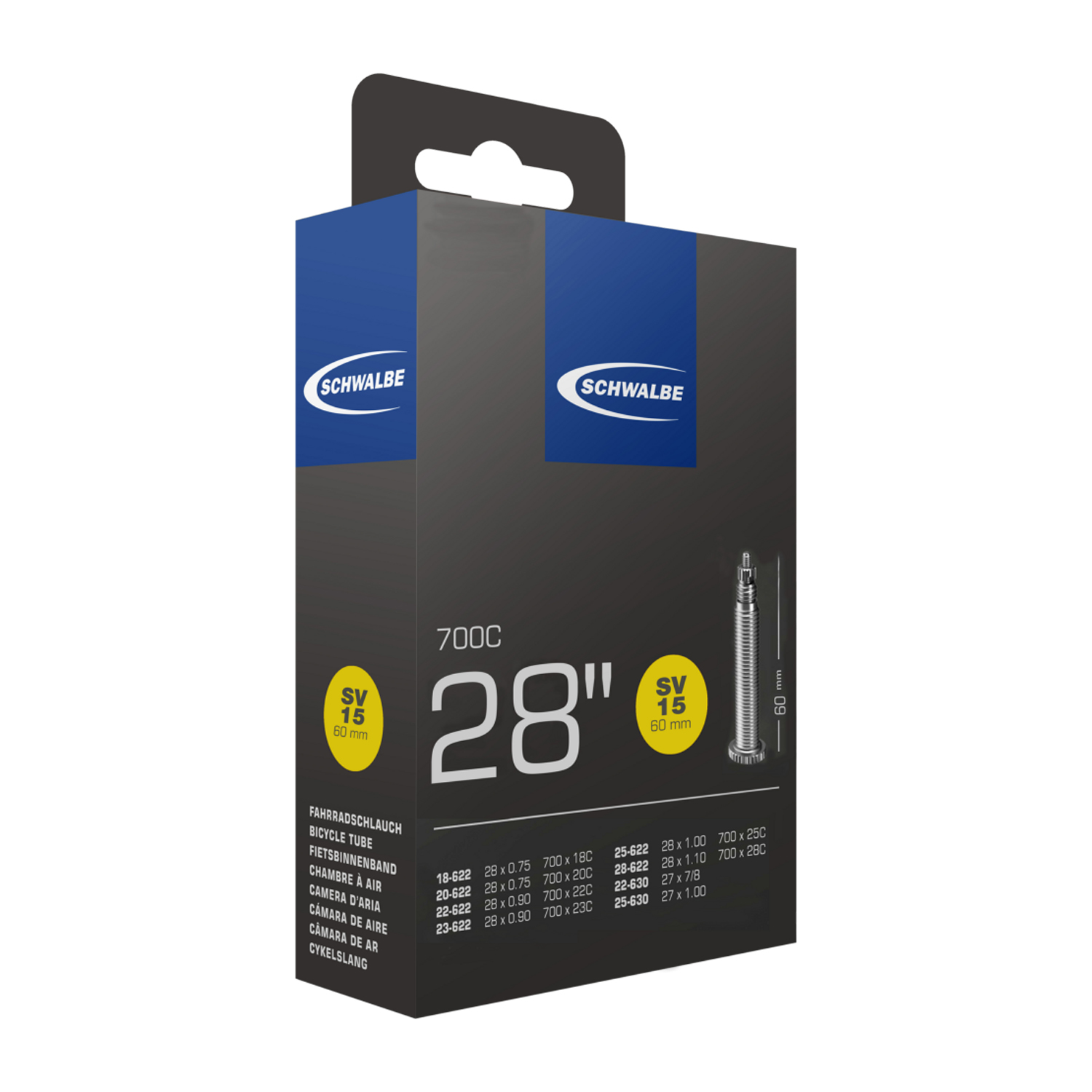 Schwalbe SV15 binnenband Schwalbe SV15 binnenband