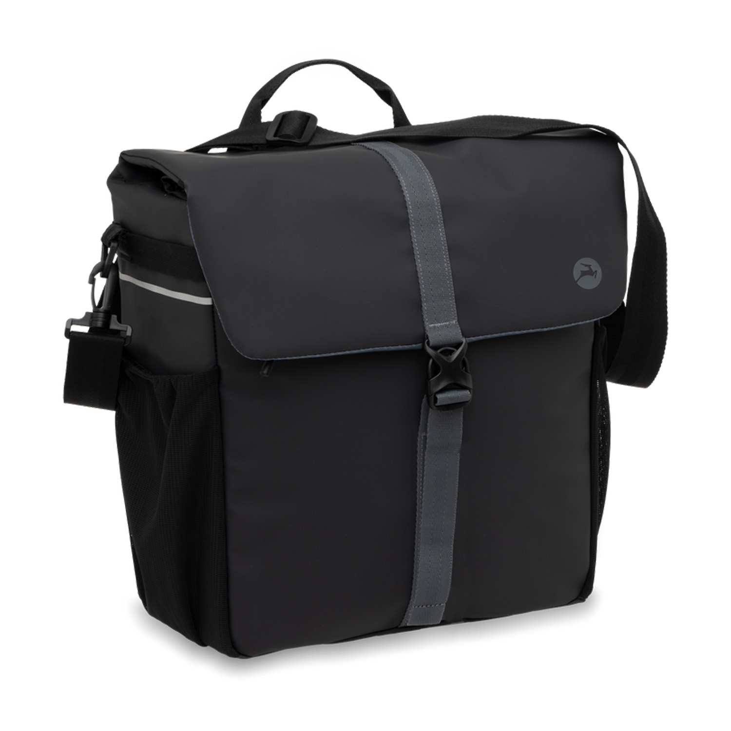 Gazelle Pannier enkel Black / grey