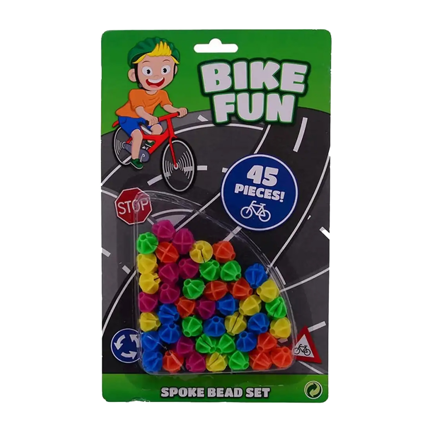 Bike Fun spaakkralen (45 stuks)