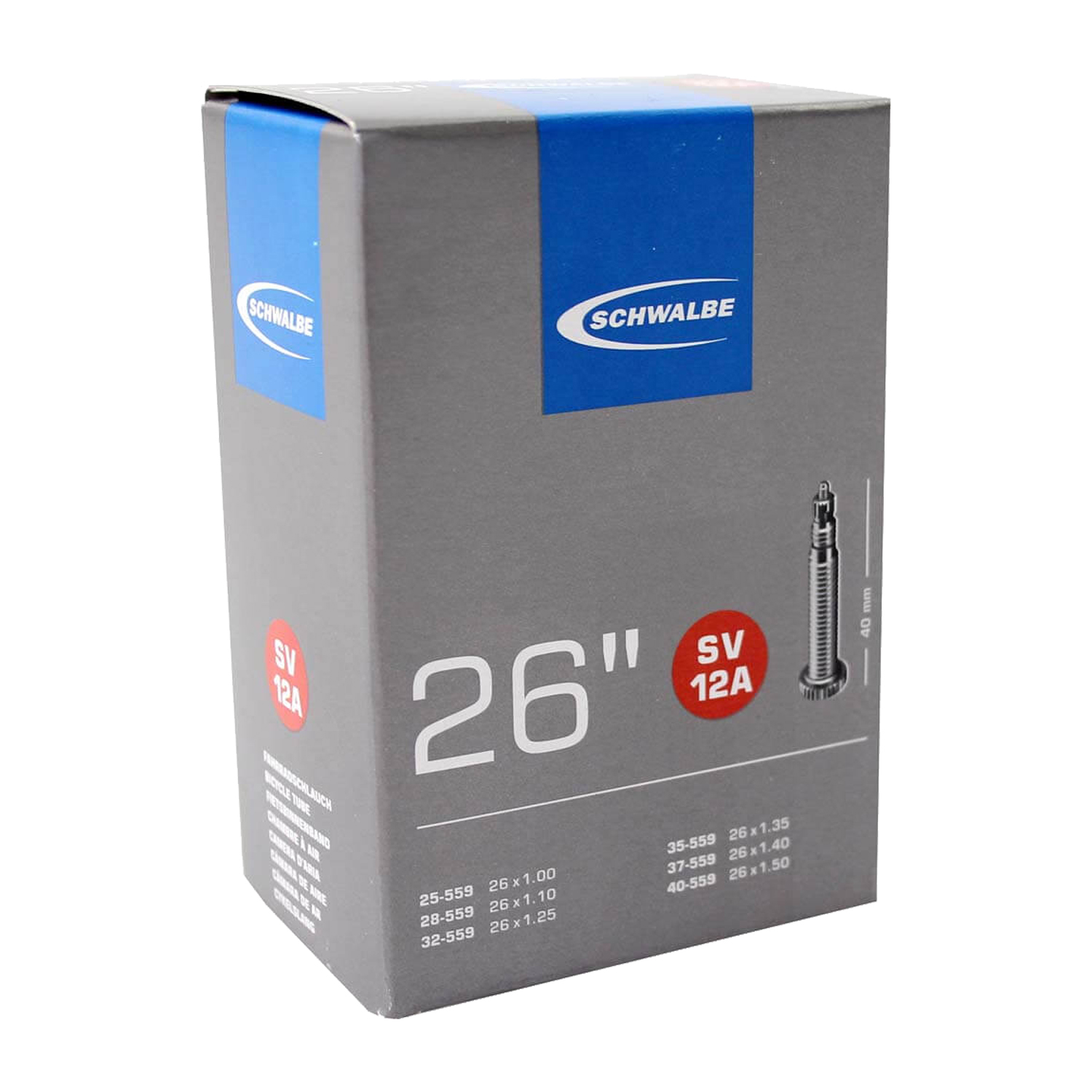 Schwalbe SV12A binnenband Schwalbe SV12A binnenband