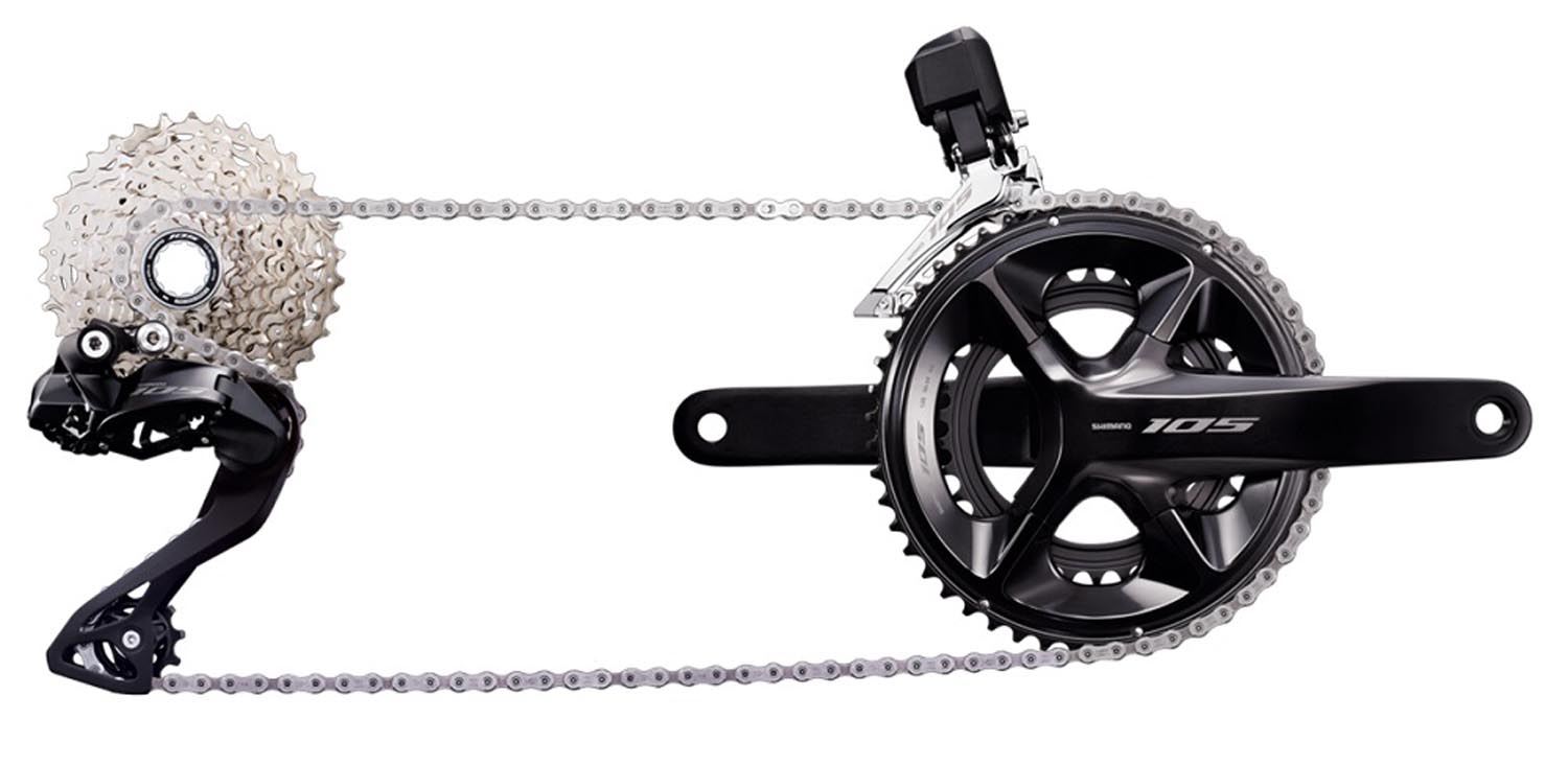 Shimano 105 Di2 groepset: schakel elektronisch Shimano 105 Di2 groepset: schakel elektronisch