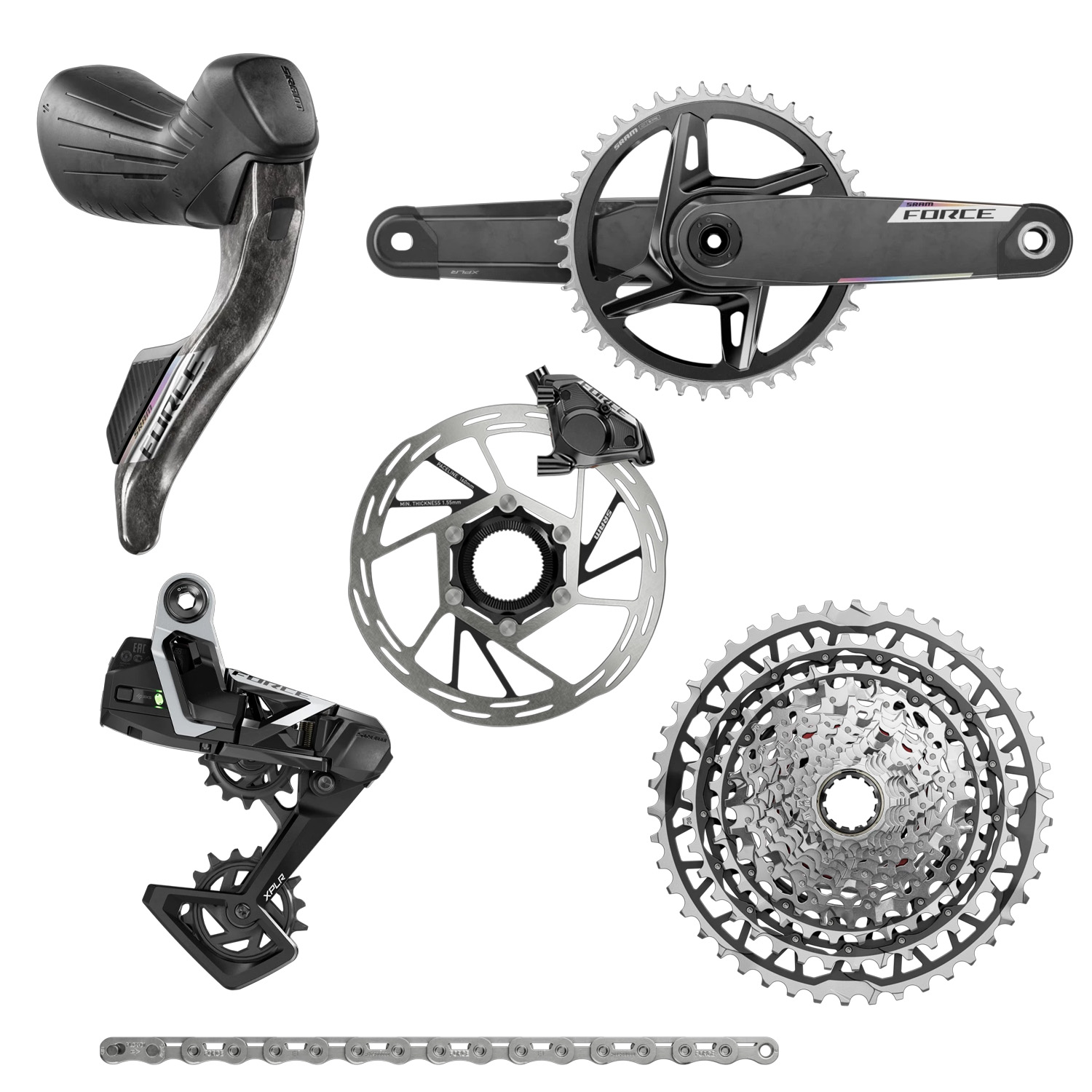 Sram Force AXS E1 XPLR groepset