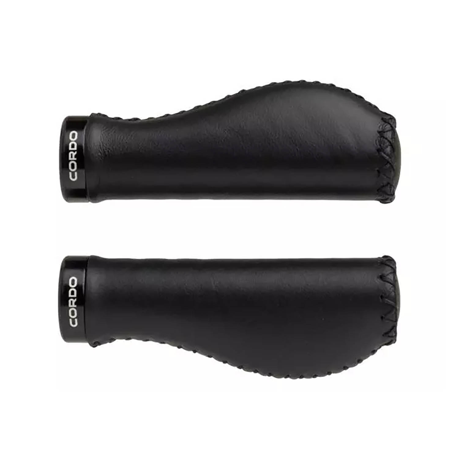 Cordo Leather grip met klemband