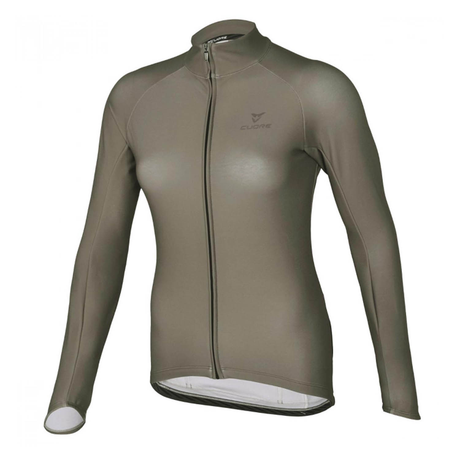 Cuore Silver thermo fietsshirt lange mouwen dames