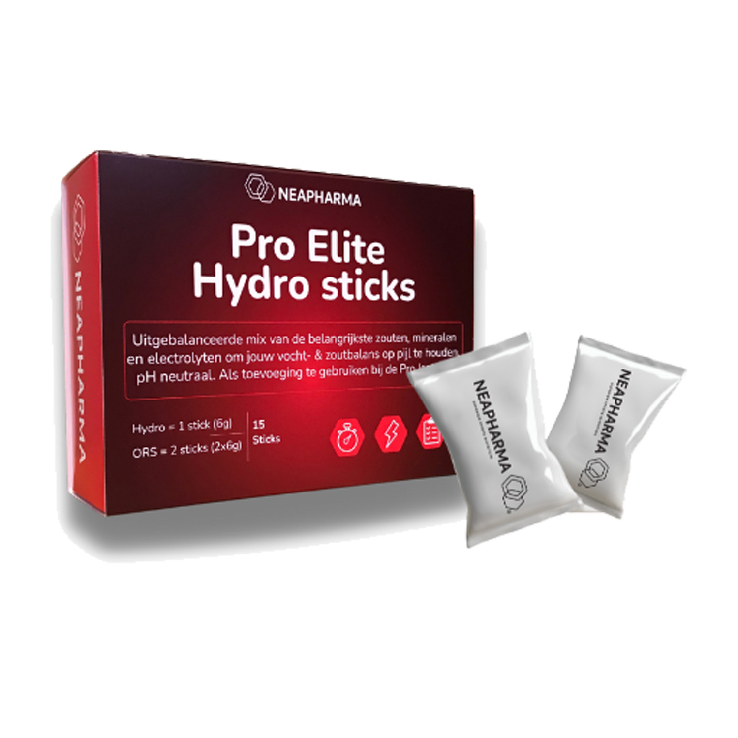 Neapharma Pro Elite Hydro & ORS Sticks Neapharma Pro Elite Hydro & ORS Sticks