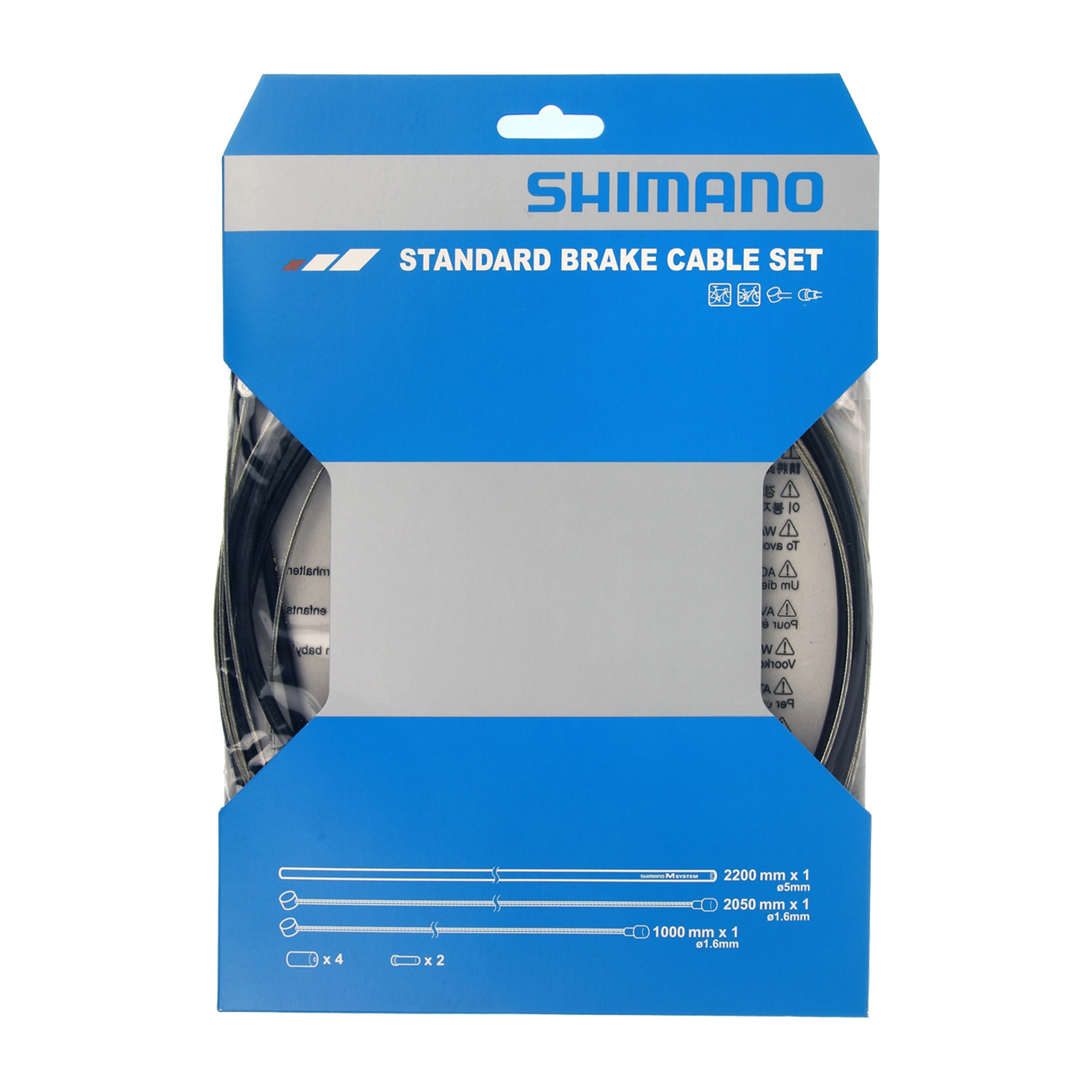 Shimano remkabelset MTB