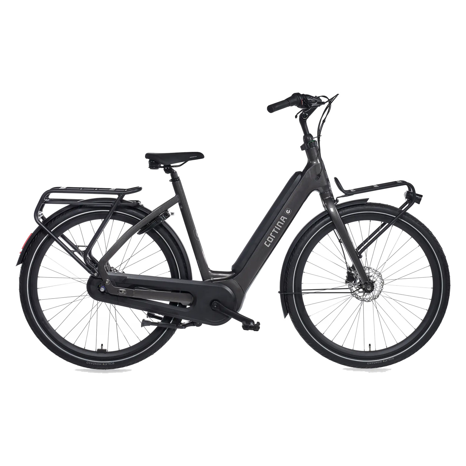 Cortina E-common integrated Eclips Black Gloss Dames Cortina E-common integrated