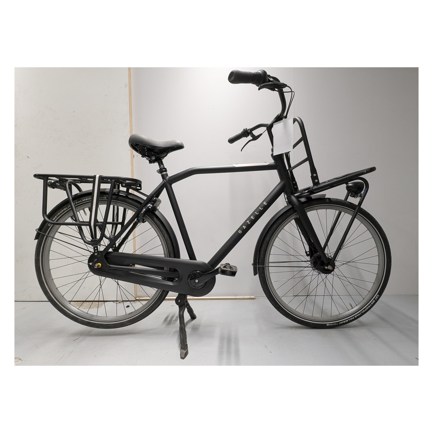 Gazelle HeavyDutyNL 59 cm zwart tweedehands stadsfiets
