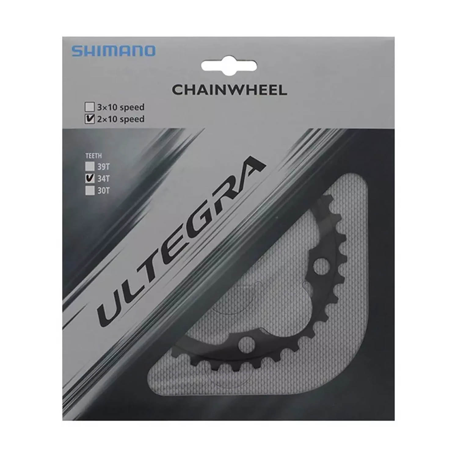Shimano Ultegra 6750 grijs kettingblad