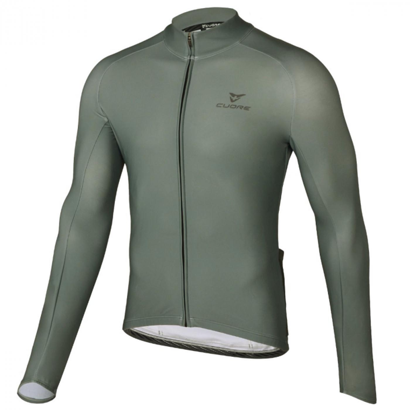 Cuore Silver thermo fietsshirt lange mouwen heren