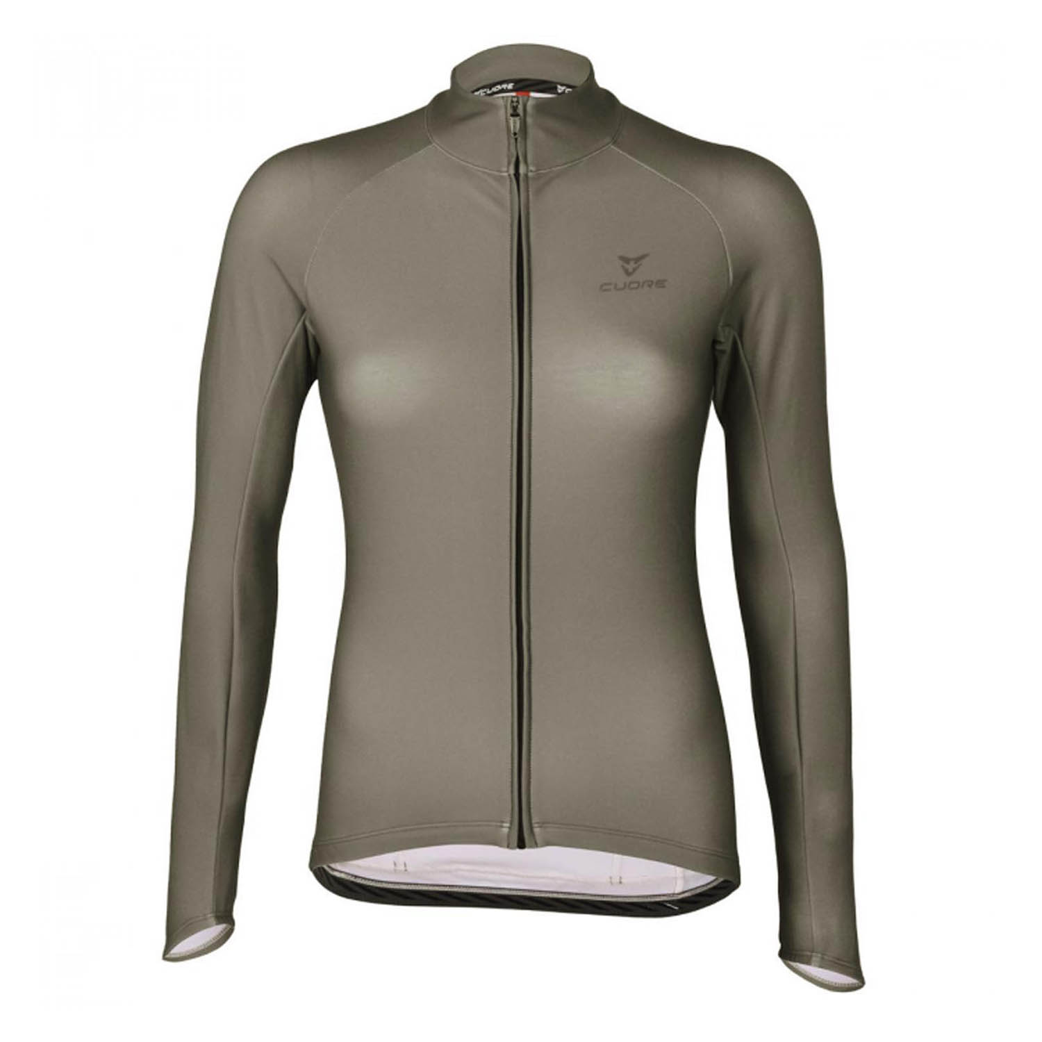 Cuore Silver thermo fietsshirt lange mouwen dames