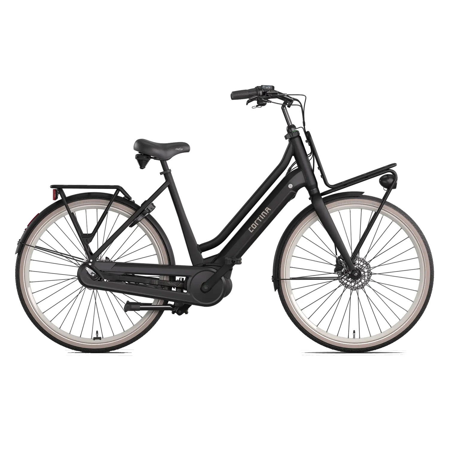 Cortina E-U4 Next Jet Black Matte Dames Cortina E-U4 Next