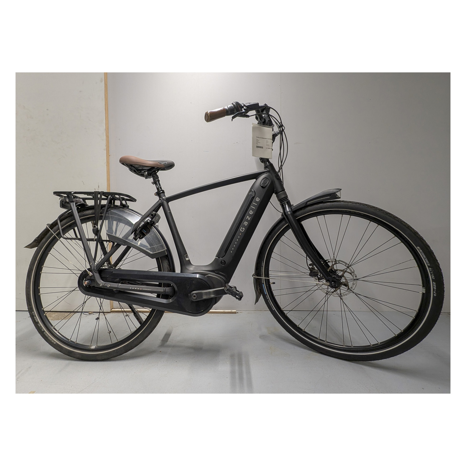 Gazelle Grenoble C8 53 cm zwart tweedehands e-bike