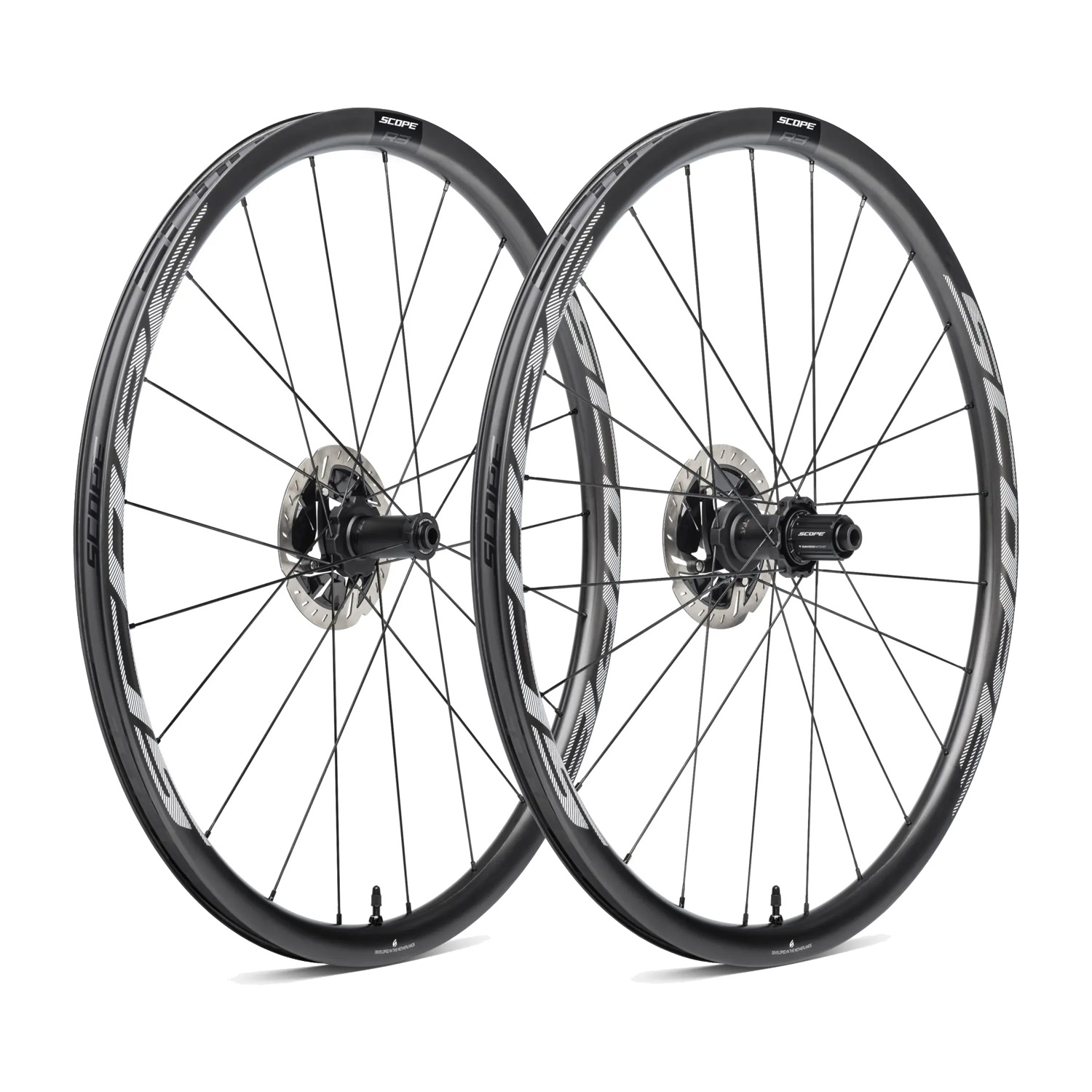 Scope R3 disc carbon wielen