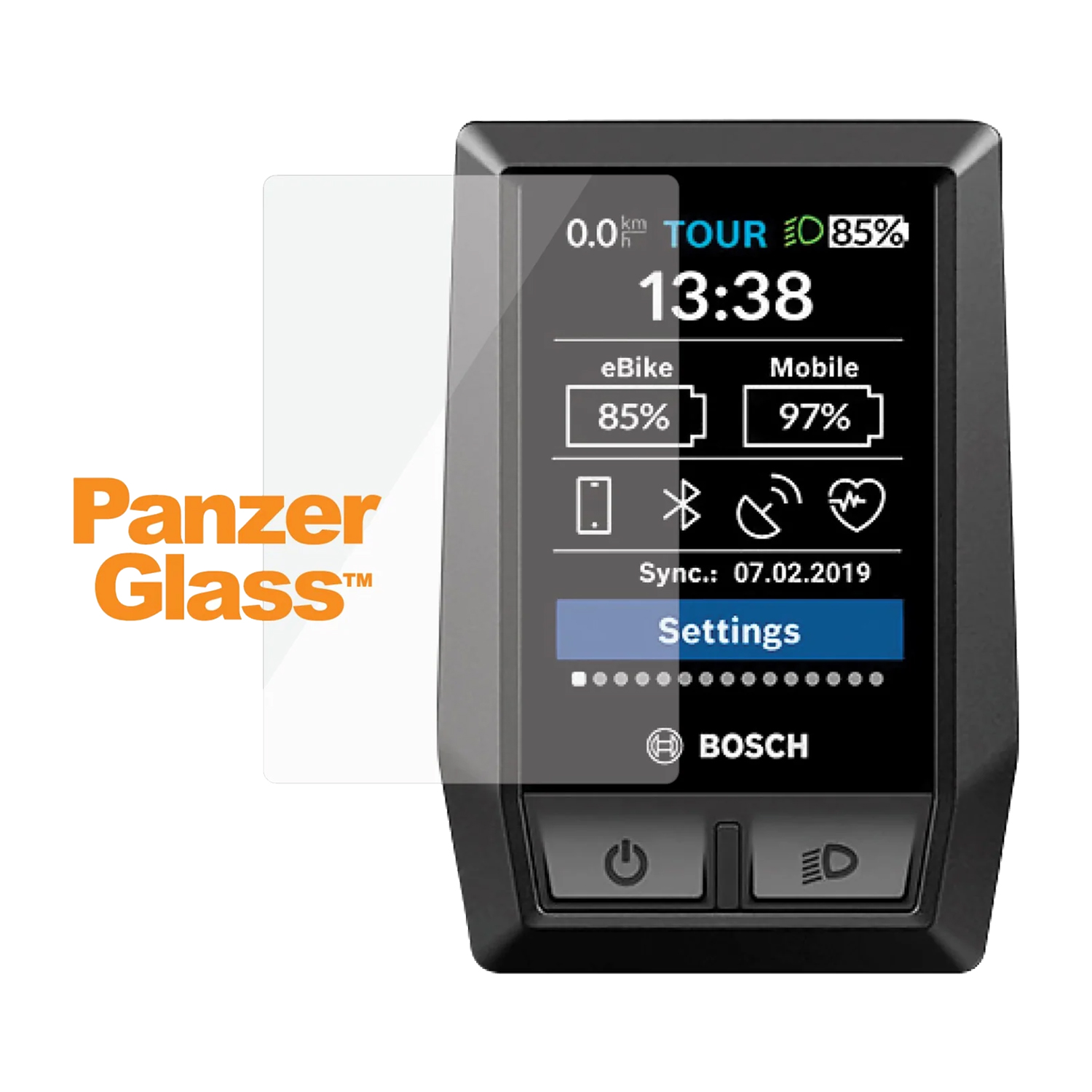 PanzerGlass screenprotector Bosch