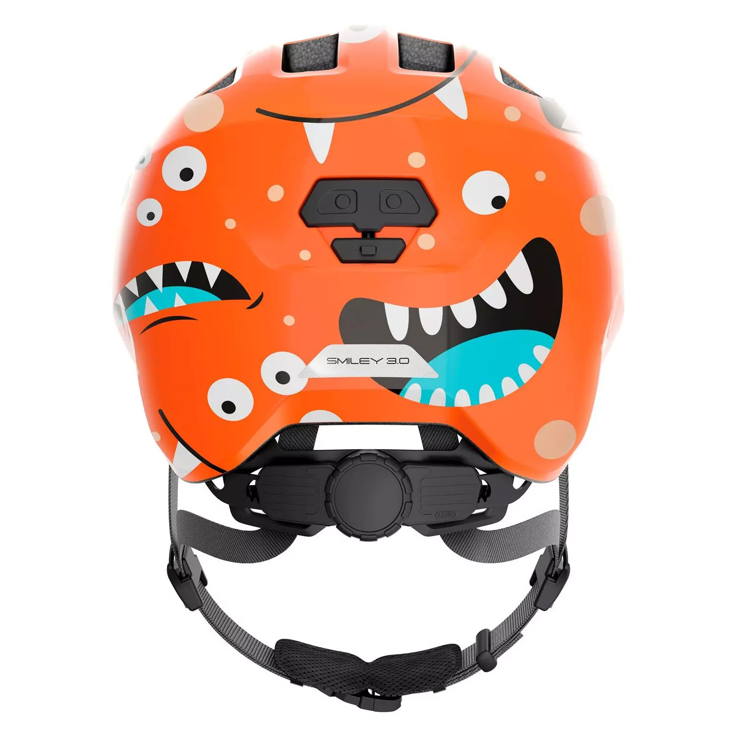 Abus Kinderhelm Smiley Orange Monster