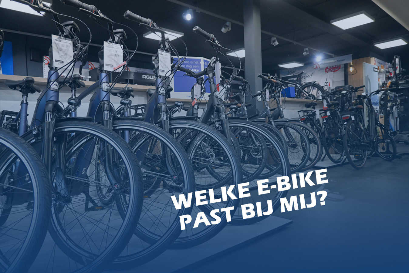 Welke elektrische fiets past bij mij?